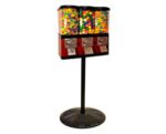 Triple Pod Gumball Machine-Retro Stand